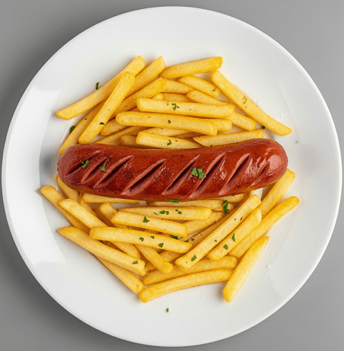 Sausage & Chips 
